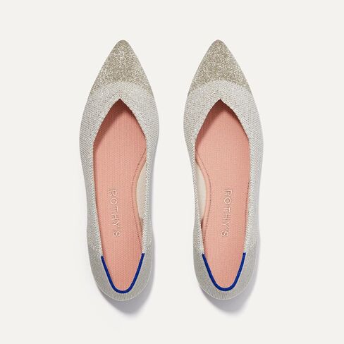 Rothy's The Point Women's Slip-On Shoes, Pointed-Toe Flats, Made from Recycled Plastic Bottles & Machine Washable in Saudi Arabia