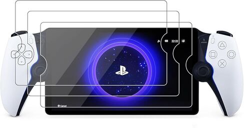 3 واقيات شاشة متوافقة مع Play Station PS Portal، واقي شاشة من الزجاج المقوى مضاد للفقاعات ومضاد للخدش، واقي شاشة من الزجاج المقوى شديد الوضوح 9H لمشغل PS Portal عن بعد in Kuwait