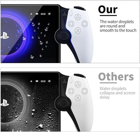 3 واقيات شاشة متوافقة مع Play Station PS Portal، واقي شاشة من الزجاج المقوى مضاد للفقاعات ومضاد للخدش، واقي شاشة من الزجاج المقوى شديد الوضوح 9H لمشغل PS Portal عن بعد in Kuwait