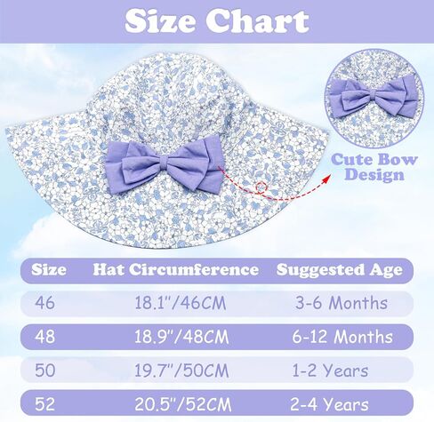 Bows Baby Girl Sun Hat Toddler Summer Bucket Hats for Kids Sun Protection Cap Girls Beach Hat Swim Pool in Saudi Arabia