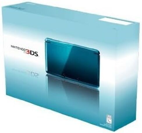 نظام نينتندو 3DS المحمول - أزرق مائي (متجدد) in Saudi Arabia