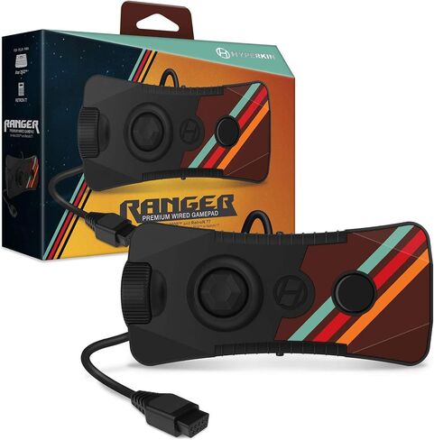 وحدة تحكم الألعاب Hyperkin Retron 77 Atari 2600 HD مع 2x وحدات تحكم Atari 2600 Premium + 2x Gamepad مع حزمة أدوات التحكم بقرص مجداف in Saudi Arabia