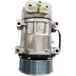 Air Conditioning Compressor 24V 10PK 10S17C 400102-00260 40010200260 for Doosan Excavator DX300LC-5 DX300LL-5 DX340LC-5 DX350LC-5 DX380LC-5 DX380LL-5 Replacement Parts AC Compressor in Kuwait