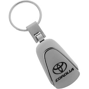AU-TOMOTIVE GOLD Tear Drop Key Chain for Toyota Corolla (Chrome) in Saudi Arabia