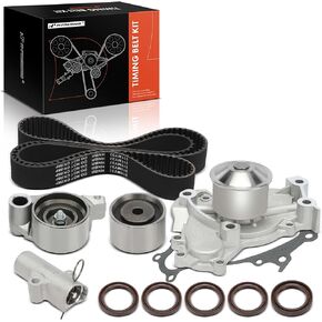 مجموعة حزام توقيت محرك A-Premium مع مضخة المياه متوافقة مع Toyota Highlander 2006-2010 و Lexus RX400H 2007-2008-3.3L in Kuwait