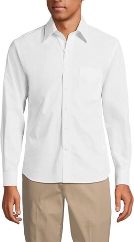 Lands' End Men's Long Sleeve Stretch Coolmax Shirt in Saudi Arabia