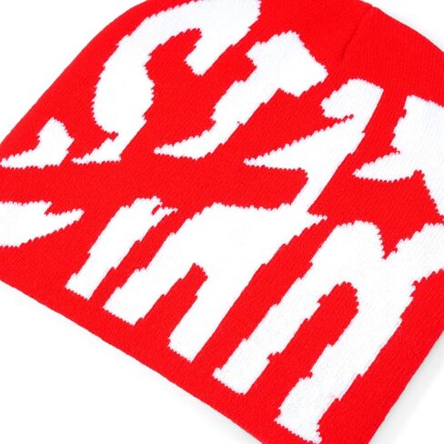 Y2K Beanie Hat for Men & Women Trendy Soft Stretchable Winter Cap, Star Design Warm Cold Weather Accessory in Kuwait