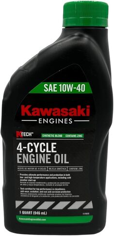 Tune Up Kit 10W-40 with Spark Plugs compatible with Kawasaki 99969-6539 compatible with FX481V FX541V FX 600V in Saudi Arabia