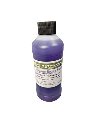 Big Mike's Motor Pool Premium 8oz Dot 5 Silicone Brake Fluid in Saudi Arabia
