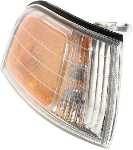 Evan-Fischer Corner Light Compatible with 1992-1993 Honda Accord Plastic Clear & Amber Lens With bulb Passenger Side in Saudi Arabia