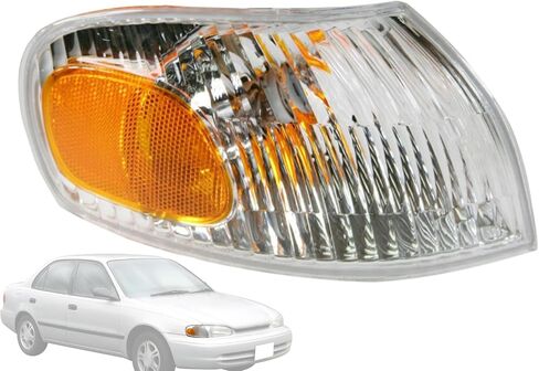 1998-2002 Chevy/Chevrolet Geo Prizm Corner Park Light Turn Signal Marker Lamp Right Passenger Side (1998 98 1999 99 2000 00 2001 01 2002 02) in Saudi Arabia