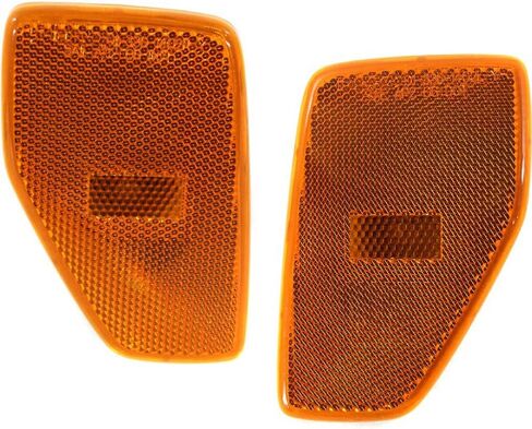Hummer H3/H3T الجانب الأمامي Marker Assembly 2006 07 08 09 2010 Driver and Passenger Side | زوج | HU2550100 | HU2551100 | 15873638 in Kuwait