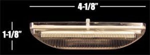 Optronics مختومة L.E.D Marker Light - العنبر مع عدسة واضحة (MCL65CAB) - واحد in Saudi Arabia