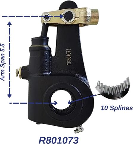 6 × ضابط الركود التلقائي 1.5 "x28 spline 5.5" يحل Lever محل Meritor R801073 (6 x TR801073) in Saudi Arabia