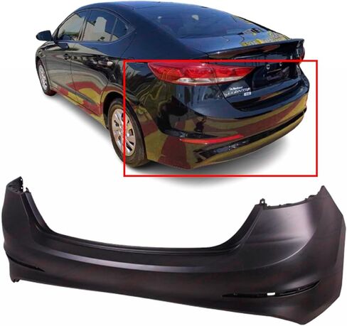 FITPARTS متوافقة مع غلاف الوفير الخلفي اللفافة 2017-2018 HYUNDAI ELANTRA CAPA ECO GL SE GLS LE L LIMITED TECH SEL SEDAN 17-18. جديد ، مستعد وجاهز للطلاء. HY1100212 191275356500 in Saudi Arabia