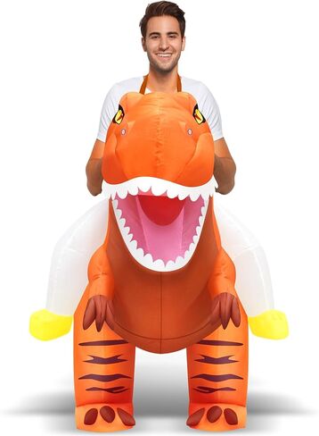 زي Danxilu قابلة للنفخ البالغ الكامل الجسم الأزياء التنين قابلة للنفخ للرجال النساء مضحك يتوهم تفجير الدعوى لبسلة عيد الهالوين عطلة Cosplay Holiday in Kuwait