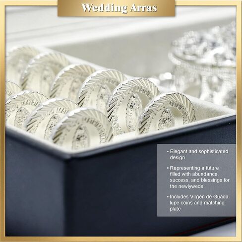 Arras Para Boda Catolica ، مجموعة Arras Coins ، Regalos de Boda Cristiana للحفل. in Saudi Arabia