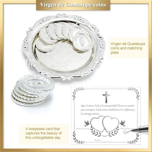 Arras Para Boda Catolica ، مجموعة Arras Coins ، Regalos de Boda Cristiana للحفل. in Saudi Arabia