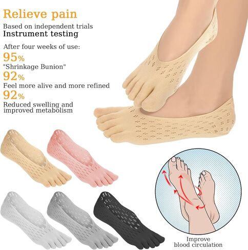 Women Toe Separator Sock Align Toe Socks in Saudi Arabia