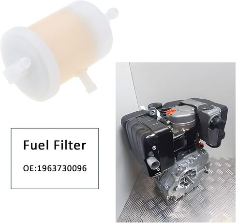 2Pcs Diesel Engines Fuel Filter in-Line Compatible with Lombardini 15LD,15LD315,15LD440 3101701 3730088 3730096 Compatible with Baldwin in Saudi Arabia