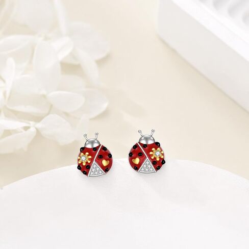 Elephant Stud Earrings 925 Sterling Sliver Cute Animal Jewelry Gifts for Women in Saudi Arabia