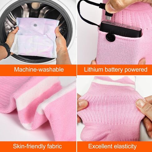 Heated Socks for Men Women with App Control, 8000mAh Battery Rechargeable, Electric Heating Warm Socks,360° Heating Warmth, Heated Toe Design, Foot Warmer for Skiing,Hiking, Hunting in Kuwait