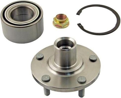 DTA D930000+NT510086 Front Wheel Hub Wheel Bearing Kit Left or Right Compatible with 2005-2010 Honda Odyssey With Nut Retaining Clip in Saudi Arabia