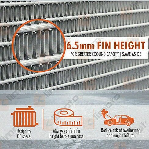 Radiator | Compatible with Chevrolet Malibu Pontiac G6 Saturn Aura 2.4L L4 3.5L 3.6L V6 | Compatible with GM3010507 21609 52495681 434037 RA20129 in Saudi Arabia