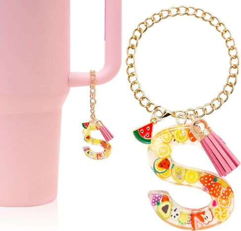 ملحقات سحر الحروف لكأس ستانلي 40/30 أونصة بمقبض in Kuwait