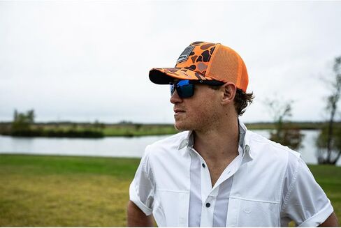 Beretta Men's PM Trucker Breathable Lightweight Outdoor Casual Baseball Cap with Adjustable Snapback - One Size Fits Most in Saudi Arabia
