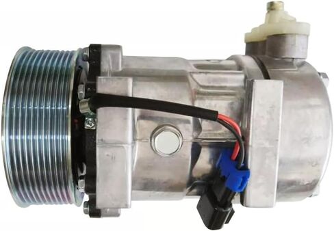 Air Conditioning Compressor 24V 10PK 10S17C 400102-00260 40010200260 for Doosan Excavator DX300LC-5 DX300LL-5 DX340LC-5 DX350LC-5 DX380LC-5 DX380LL-5 Replacement Parts AC Compressor in Kuwait