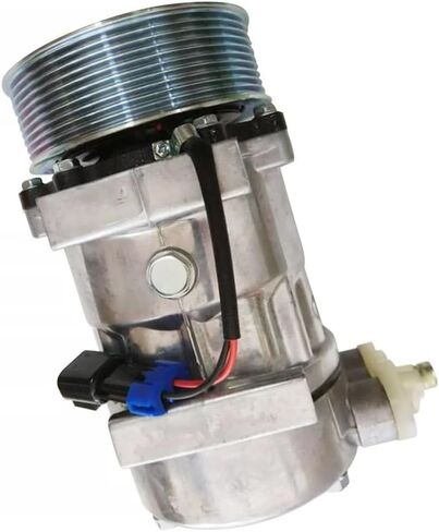 Air Conditioning Compressor 24V 10PK 10S17C 400102-00260 40010200260 for Doosan Excavator DX300LC-5 DX300LL-5 DX340LC-5 DX350LC-5 DX380LC-5 DX380LL-5 Replacement Parts AC Compressor in Kuwait