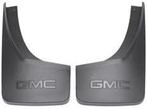 Acdelco GM Accessories 22902407 حراس دفقة مقولبة خلفية باللون الأبيض مع شعار GMC in Saudi Arabia