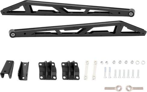 0-7.5 "رفع قطعة الشريط الخلفي لارتفاع مجموعة متوافقة مع 2007-2018 Chevy Silverado GMC Sierra 1500 4WD الصلب المسحوق الأسود المطلي in Saudi Arabia