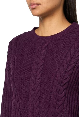 Tommy Hilfiger Womens Solid Crewneck Casual Sweater, Black, X-Small in Saudi Arabia