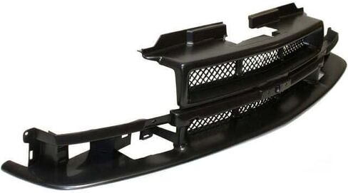 Grille Assembly Compatible With 1998-2004 Chevry S10 1998-2005 Blazer Black S Bumper Grill in Saudi Arabia