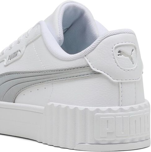 PUMA Women's Carina 2.0 Sneaker, Textile White-Prairie Tan, 6.5 in Saudi Arabia