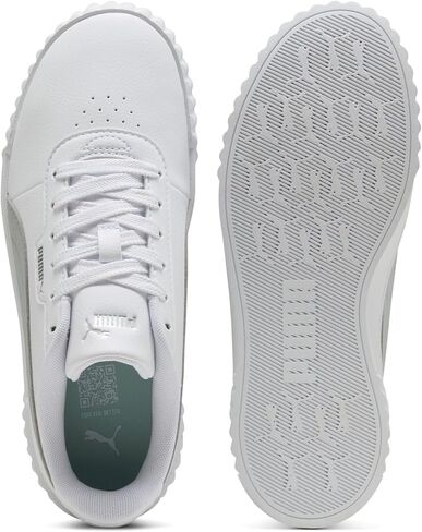 PUMA Women's Carina 2.0 Sneaker, Textile White-Prairie Tan, 6.5 in Saudi Arabia