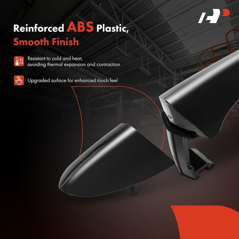 A-Premium Rear Driver or Passenger Side Exterior Door Handle Compatible with Hyundai Sonata 2011 2012 2013 2014, Primed Black, Replace# 826523S000 in Saudi Arabia