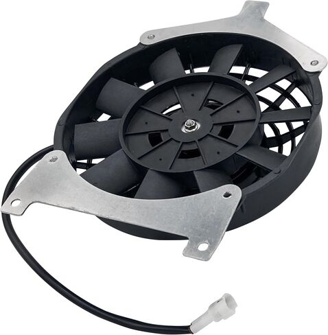 Caltric Radiator Cooling Fan Compatible With Yamaha Grizzly 660 YFM660F 4X4 2002-2008 5KM-12405-00-00 in Saudi Arabia