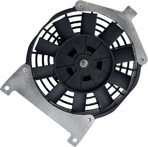Caltric Radiator Cooling Fan Compatible With Yamaha Grizzly 660 YFM660F 4X4 2002-2008 5KM-12405-00-00 in Saudi Arabia