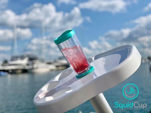 Non Tip Boat Cup Holder & Tumbler System, Portable, Double Wall Insulated, Magnetic & Suction for SUP's, Kayaks, RVs, ATV, Garage and More in Saudi Arabia