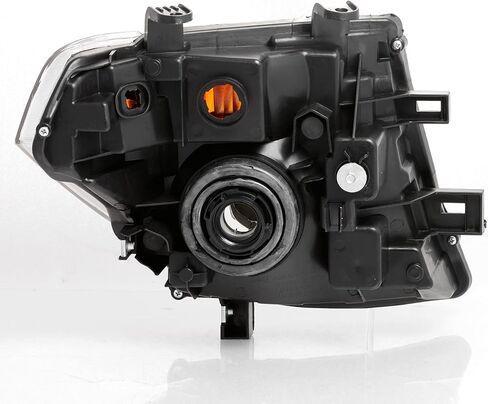 AKKON - Pair Chrome Headlights Fits 2005-2008 Frontier 2005-2007 Pathfinder [Halogen Models] Replacement Left + Right in Saudi Arabia