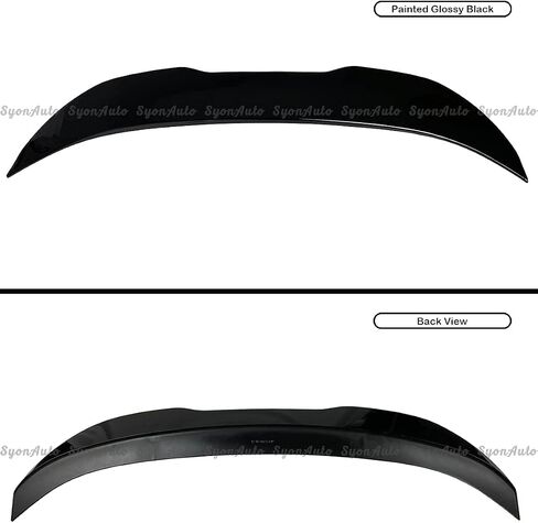 يناسب 2011-2017 BMW F10 5 Series & M5 Gloss Black PSM Style High Kick Trunk Spoiler in Saudi Arabia