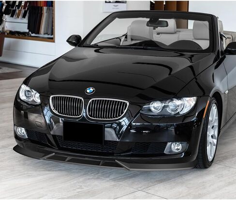 Q1-TECH, 9PCS Front Bumper Lip & Side Skirt Extensions Diffuser Compatible with 2007-2010 BMW 3-Series E92 E93 328i 328xi 335i 335xi, Front Lip Spoiler Body Splitter ABS (Painted Carbon) in Saudi Arabia