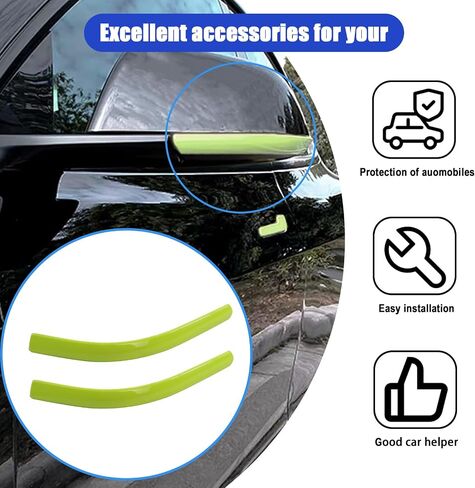 Side Mirror Trim Strip Fit for Tesla Model 3 2017-2024, Side Mirror Trim Cover Exterior Accessories (Model 3 Pink) in Saudi Arabia