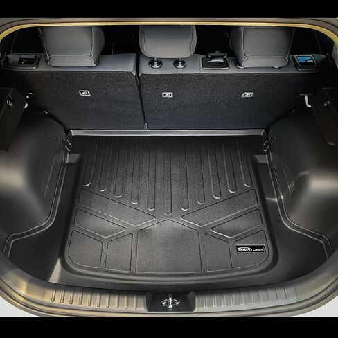 SMARTLINER All Weather Custom Fit Black Cargo Liner Behind The 2nd Row Compatible with 2023-2024 Kia NIRO Hybrid (Only Fits Without Dual Cargo Tray) in Saudi Arabia