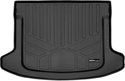 SMARTLINER All Weather Custom Fit Black Cargo Liner Behind The 2nd Row Compatible with 2023-2024 Kia NIRO Hybrid (Only Fits Without Dual Cargo Tray) in Saudi Arabia