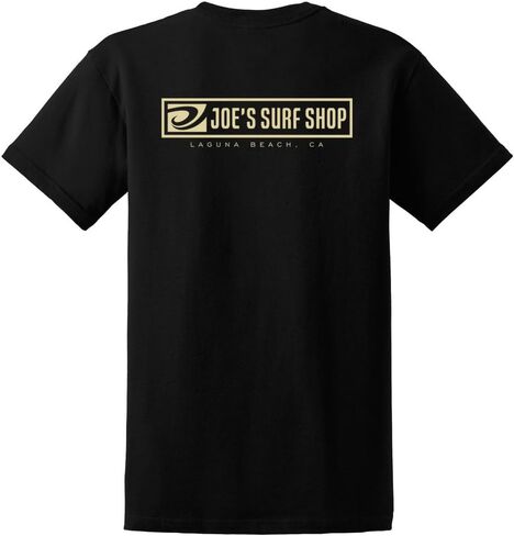 Joes Surf Shop Men Men Logo Tee ذات الوزن الثقيل في العادية والكبيرة والطول in Kuwait
