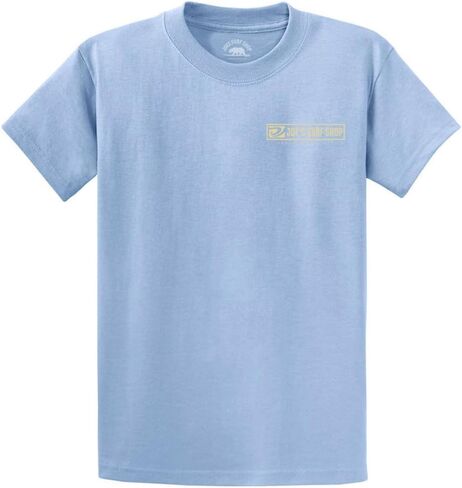 Joes Surf Shop Men Men Logo Tee ذات الوزن الثقيل في العادية والكبيرة والطول in Kuwait